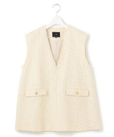 23区 【一部店舗限定】マルチカラーツイード ジレ