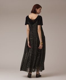 GRACE CONTINENTAL フォイルドットキャミワンピース