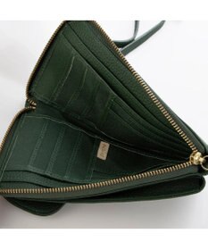 UNBILLION ペルケ perche / 牛革シュリンクタイプモバイルウォレットショルダー　旧8660