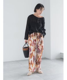 Te chichi アソートプリントイージーパンツ《2026 SUMMER LOOK item》