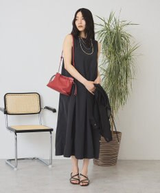 AMERICAN HOLIC 【2点セット】ナイロンAラインワンピース+キャミソール