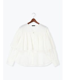 Te chichi ビッグフリルブラウス