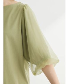 Green Parks オーガンジードッキングプルオーバー