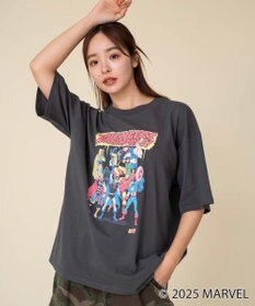 WEGO 【ユニセックス着用ITEM/SMLサイズ展開】MARVELグラフィックT（S）
