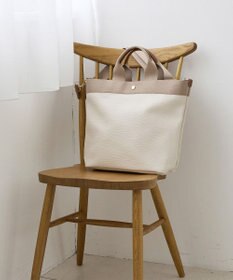 TOPKAPI 【Breath TOPKAPI】RIPPLE リプル ファスナー付 縦型 2way トートバッグL