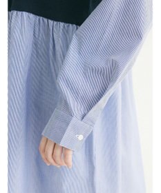 Green Parks リブドッキングカットソーボリュームチュニック