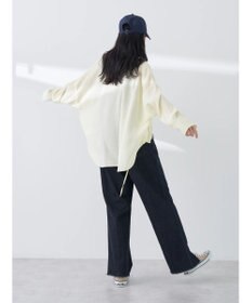 earth music&ecology ドロスト羽織シャツ