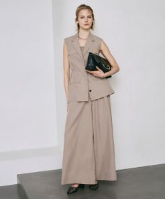 ICB 【WEB限定カラーあり・洗える】 ブロードステッチリブ タンクトップ