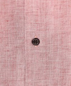 JOSEPH ABBOUD 【サステイナブル・７分袖】リヨセルリネンシャンブレー シャツ