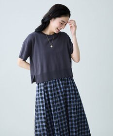 ANY 【2SET】ニット×チェックスカートセット