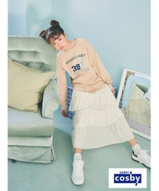 earth music&ecology Ｃｏｓｂｙ×ｅａｒｔｈ　ベアープリントロングＴシャツ