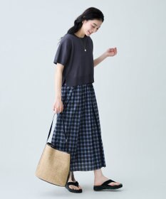 ANY 【2SET】ニット×チェックスカートセット
