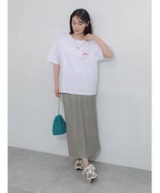 Te chichi 胸刺繍&バックプリントBIGTシャツ