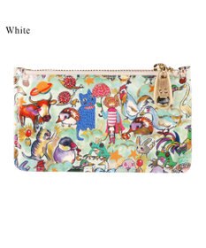 tsumori chisato CARRY 森のどうぶつたち フラグメントケース　マルチケース　【キャッシュレスに最適】