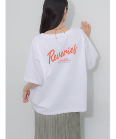 Te chichi 胸刺繍&バックプリントBIGTシャツ