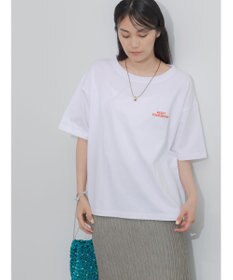 Te chichi 胸刺繍&バックプリントBIGTシャツ