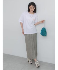Te chichi 胸刺繍&バックプリントBIGTシャツ