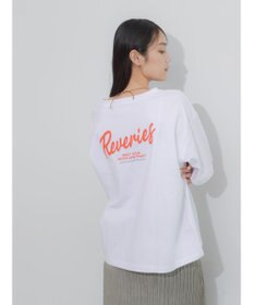Te chichi 胸刺繍&バックプリントBIGTシャツ