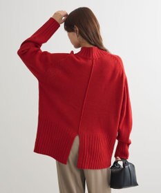 Green Parks 洗えるモックネックニットプルオーバー