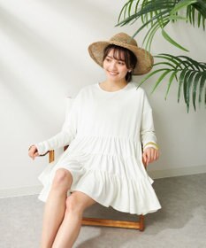 OP／FILA 【Ocean Pacific】フレアラッシュＴシャツ