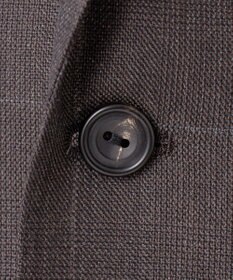 GOTAIRIKU 【ZEGNA/ゼニア】ISLANDFLEECE/アイランドフリース 3ピーススーツ（ブラウン×格子）