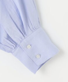 ANY 【手洗い可能】ヨーロピアンリネンギャザーブラウス