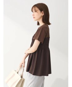 Green Parks シャーリングサテンドッキングプルオーバー