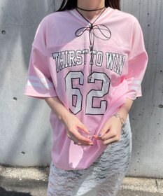 WEGO ナンバリングメッシュビッグT