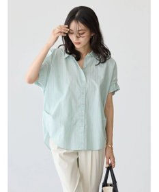 AMERICAN HOLIC ＵＶカット袖タックフレンチスリーブシャツ