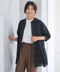 ANY バックプリーツシャツ