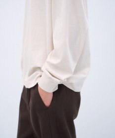 ATON FRESCA NUBUCK | オーバーサイズプルオーバー