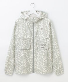 PW CIRCULUS 今が旬！【MEN】【洗える/ストレッチ】アニマルプリント ジップアップ フーデッド ブルゾン