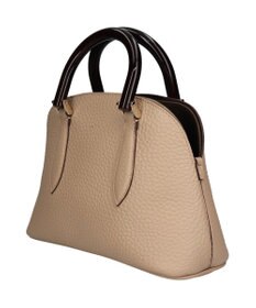 INTER-CHAUSSURES 【LORISTELLA】シュリンクレザーハンドバッグ