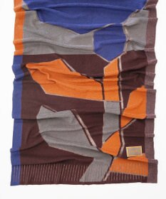 nitorito 【UNISEX】safflower オリジナル紅花柄 ストール