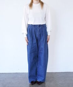 woadblue TUCKER タッカー / ワイドデニムパンツ