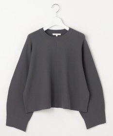 自由区 L 【セットアップ対応・洗える】レーヨンストレッチプルオーバー ニット