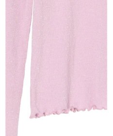 earth music&ecology ラメハイネックプルオーバー