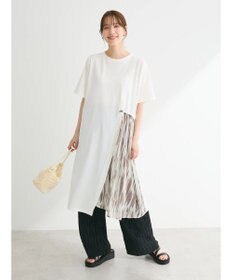 Green Parks 柄シアードッキングワンピース