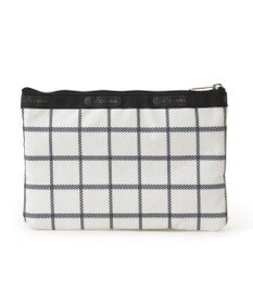 LeSportsac 3ZIP COSMETIC/モノクラスチェック