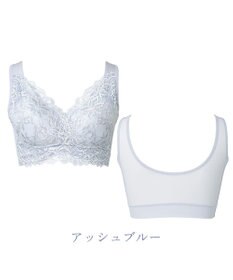 BRADELIS New York 【BRADELIS NewYork peace】ハートフルカップビューティフルブラ25 選べるデザイン ノンワイヤー 補整下着 補正 ブラジャー