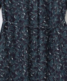 J.PRESS LADIES 【洗える】ボタニカルプリント ワンピース