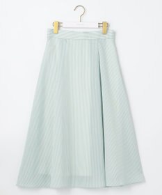 ANY SIS 【洗える】エアリーストライプ スカート