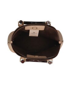 INTER-CHAUSSURES 【LORISTELLA】シュリンクレザーハンドバッグ