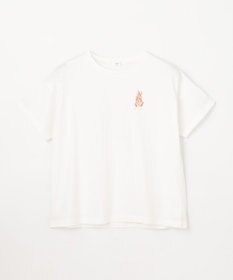 ANY KIDS 【綿100%】バックプリント オーバーサイズTシャツ