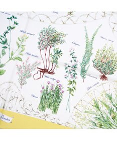 Marca ＜春の新色！＞【伝統横濱スカーフ】ハーブガーデン 大判 シルクツイル スカーフ