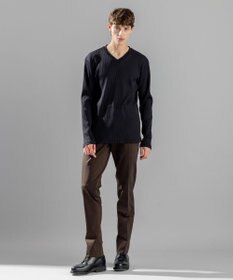 JOSEPH HOMME 【LEON 掲載】テックリブジャージー　Vネックカットソー