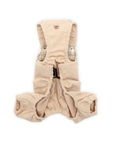 PET PARADISE ペットパラダイス くまちゃん チェックオーバーオール  小型犬