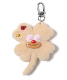 WEGO ハッピークローバーモンスターぬいぐるみキーホルダー