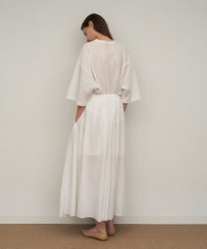 ATON SHRINK FRESCA JERSEY | ギャザースカート