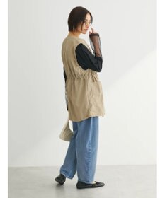 Green Parks ノーカラーミリタリーベスト